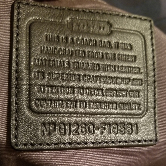 Soho Sig Flap Duf Coach Bag - Picture 10 of 10